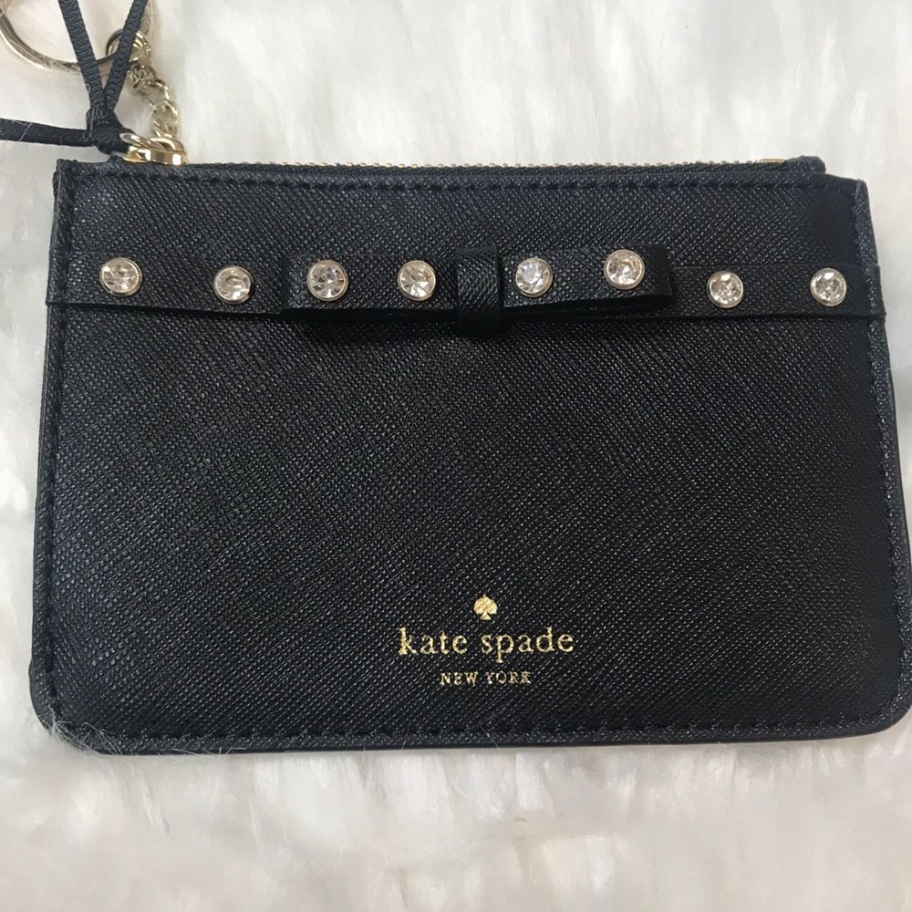 Kate Spade Bitsy Laurel Way Jeweled Coin Purse NWT - Picture 4 of 6